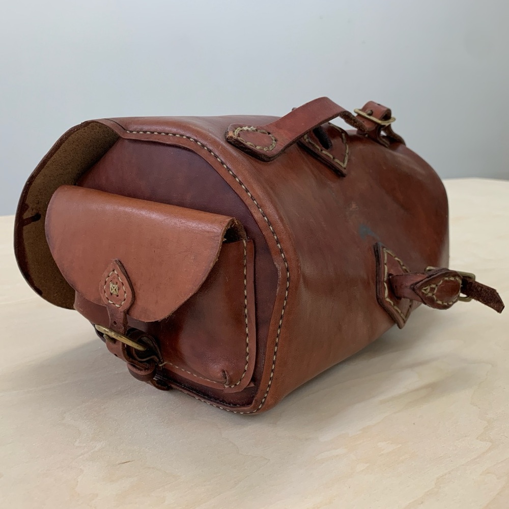 Handmade Leather Bicycle Saddlebag